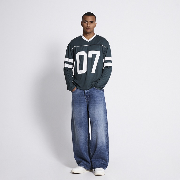 Long sleeve football jersey "Ty" Green